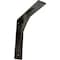 Ekena Millwork Legacy Steel Bracket, Antiqued Warm Silver 2"W x 12"D x 12"H BKTM02X12X12LEAWS - alternate 1